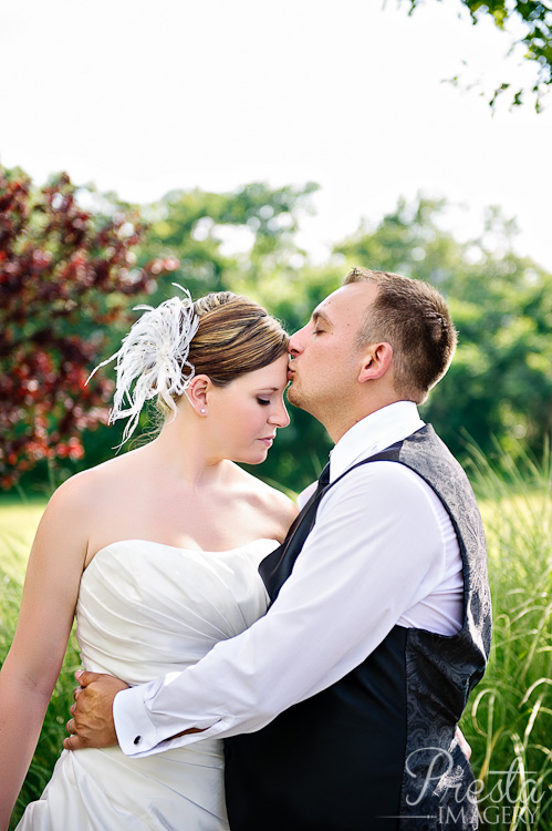 Bride & Groom Patriot Hills Wedding